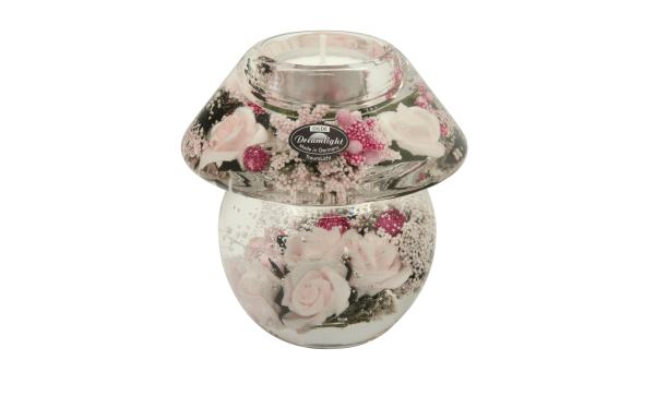 Stakleni Svijećnjak Noblesse Little Rose